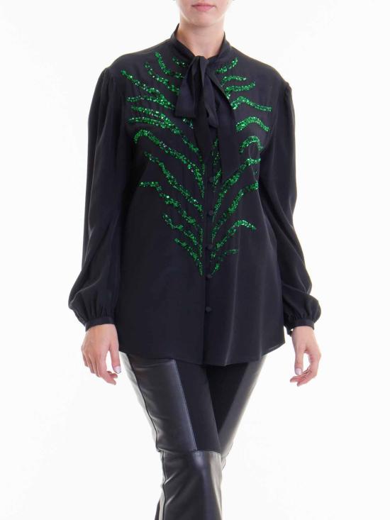  로베르토 카발리 셔츠 TKR713SY001Z0341 Black - ROBERTO CAVALLI