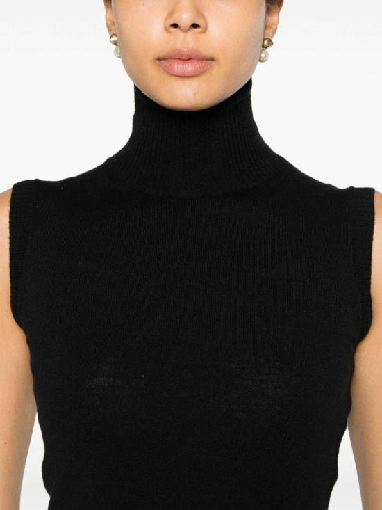 24FW 스포트막스 터틀넥 2422366051600005C Black - SPORTMAX