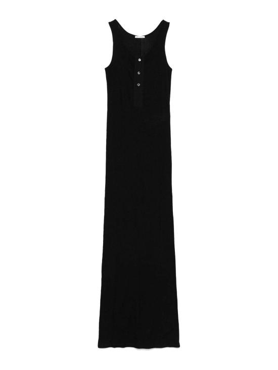24FW 아미 롱 원피스 FDR334AC0009001 Black