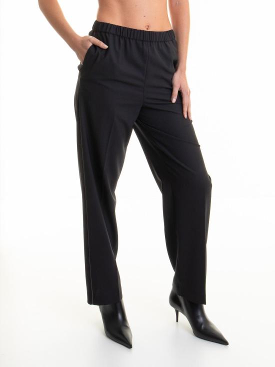  파비아나 필리피 스트레이트 팬츠 PAD264F255D620M466825 Black - FABIANA FILIPPI