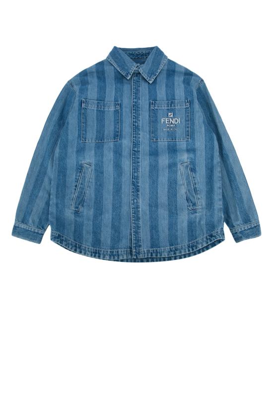 24FW [키즈] 펜디 아우터 JUA204ARSF F0QG0 DARKBLU