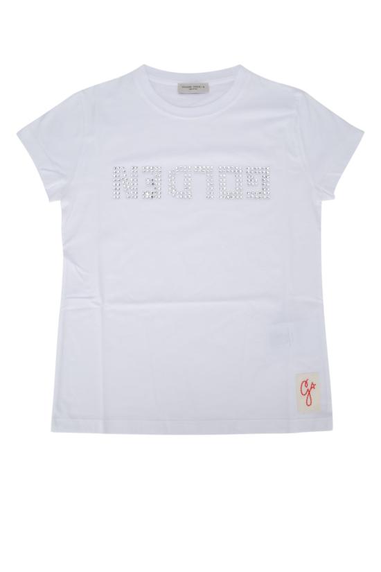  [키즈] 골든구스 티셔츠 GKP01390P001080 10100 OPTICWHITE