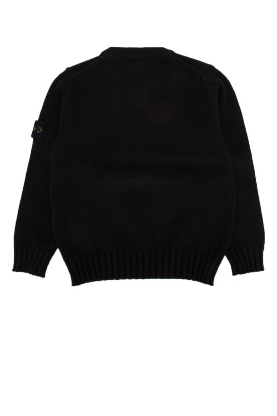 24FW [키즈] 스톤 아일랜드 티셔츠 8116515A2 V0029 BLACK - STONE ISLAND