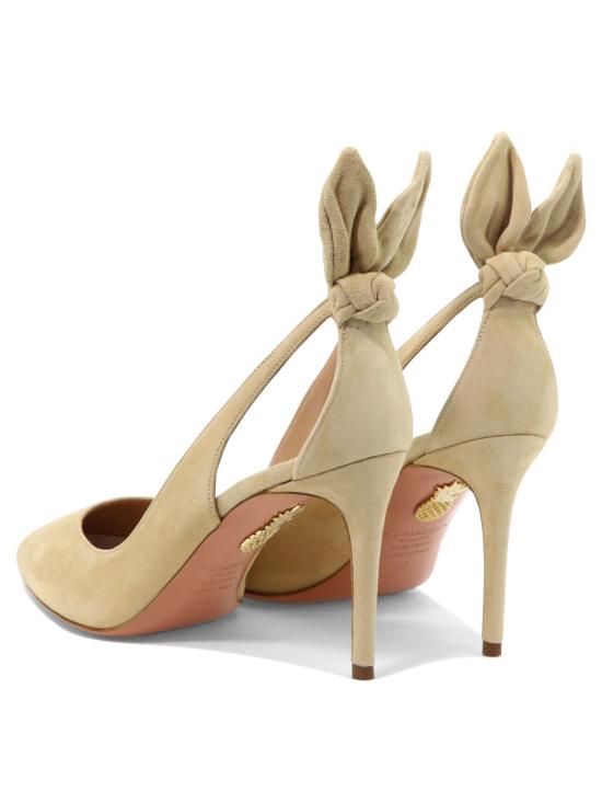25FW 아쿠아주라 힐/펌프스 DENMIDP0SUEECA BEIGE - AQUAZZURA