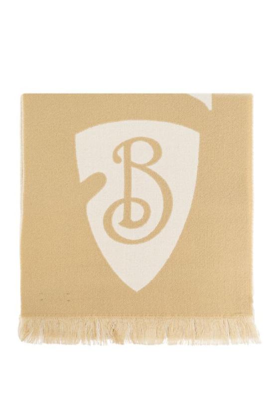 25FW 버버리 로고 울 스카프 8109562 A2021 BEIGE O TAN