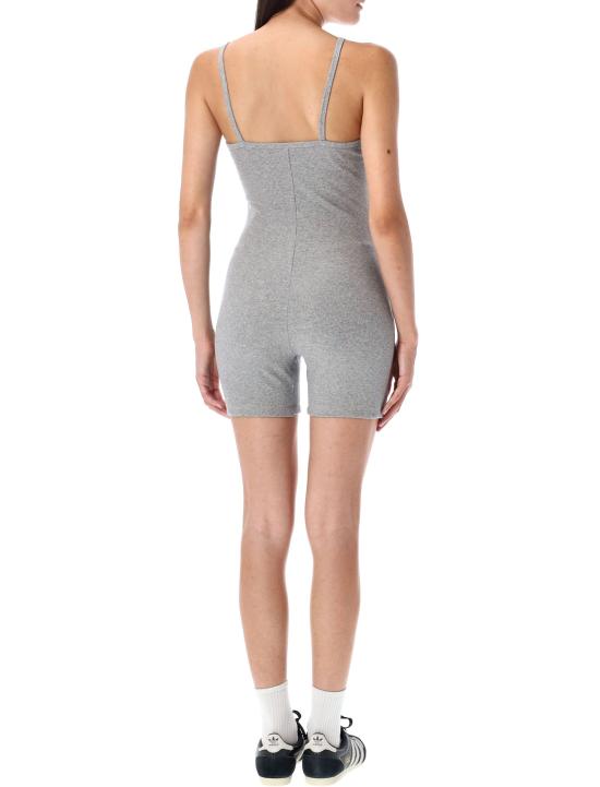 25FW 아디다스 에센셜 립 바디수트 JD1464 GREY - ADIDAS