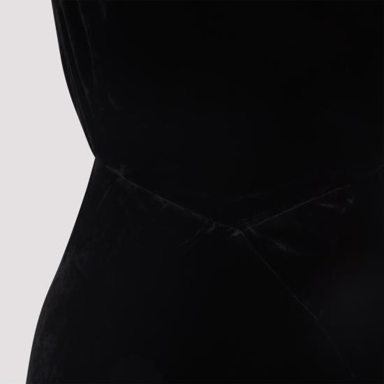 25FW 릭 오웬스 롱 원피스 RP02E4508V 09 BLACK - RICK OWENS