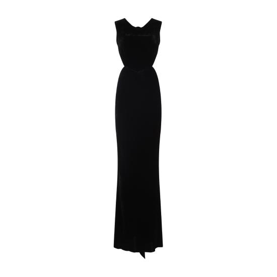 25FW 릭 오웬스 롱 원피스 RP02E4508V 09 BLACK