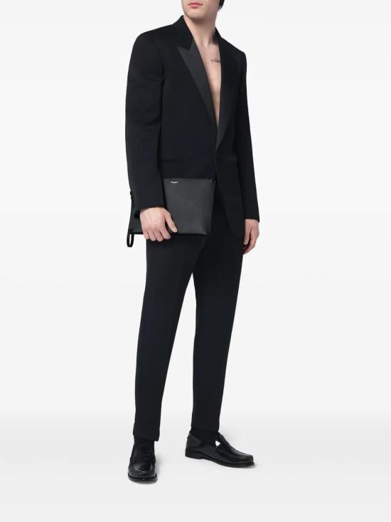 25FW 생로랑 클러치/파우치 683865BTY0N 1000 BLACK