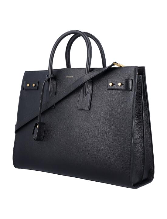 25FW 생로랑 토트백 631526DTI0W 1000 BLACK - SAINT LAURENT