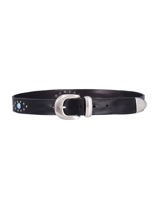 25FW 파브리치오 만치니 가죽 벨트 8502NORVEGIA NERO BLACK - FABRIZIO MANCINI