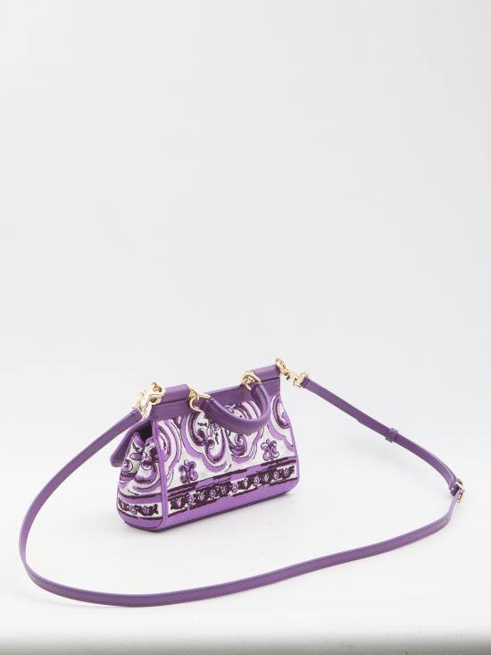 25FW 돌체앤가바나 토트백 BB7116BW050I03TN purple - DOLCE & GABBANA