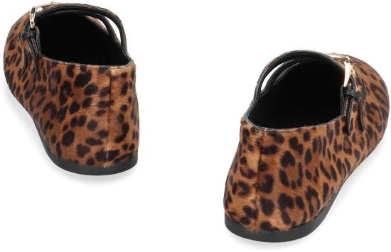 25FW 프라다 프린티드 레더 발레리나 1F794NFD005L8HF0151 Animalier - PRADA