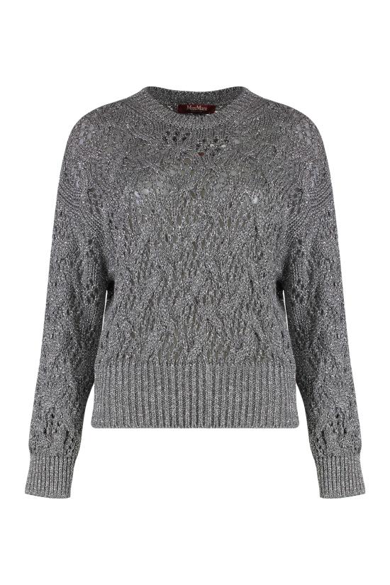 25FW 막스마라 스튜디오 스웨터 PILADE2526366141600002 Silver