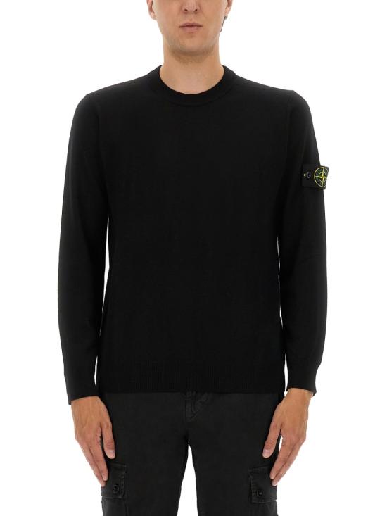 25FW 스톤 아일랜드 스웨터 5100071S00C4V0029 black - STONE ISLAND