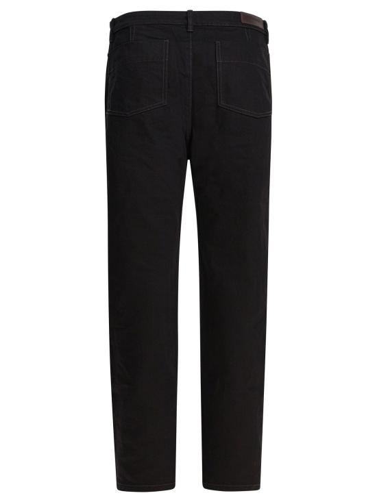 25FW 르메르 스트레이트 팬츠 PA1226LD1055BK999 BLACK - LEMAIRE