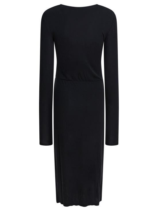 25FW 이자벨마랑에뚜왈 미디 원피스 25ARO0349FBC3K01E01BK BLACK - ISABEL MARANT ETOILE