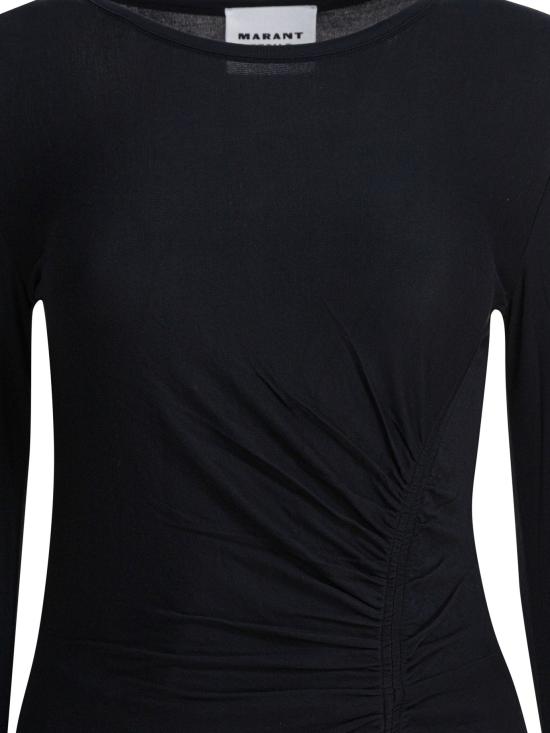 25FW 이자벨마랑에뚜왈 미디 원피스 25ARO0349FBC3K01E01BK BLACK - ISABEL MARANT ETOILE