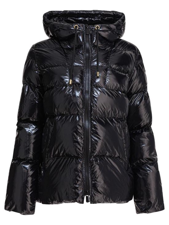 25FW 핑코 숏패딩 101597A2P7Z99 BLACK