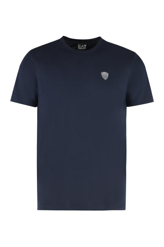 25FW 엠포리오 아르마니 반팔 티셔츠 8NPT16PJRGZ1562 blue
