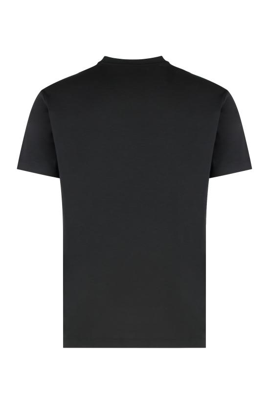 25FW 엠포리오 아르마니 반팔 티셔츠 7M000667AF13739UC001 black - EMPORIO ARMANI