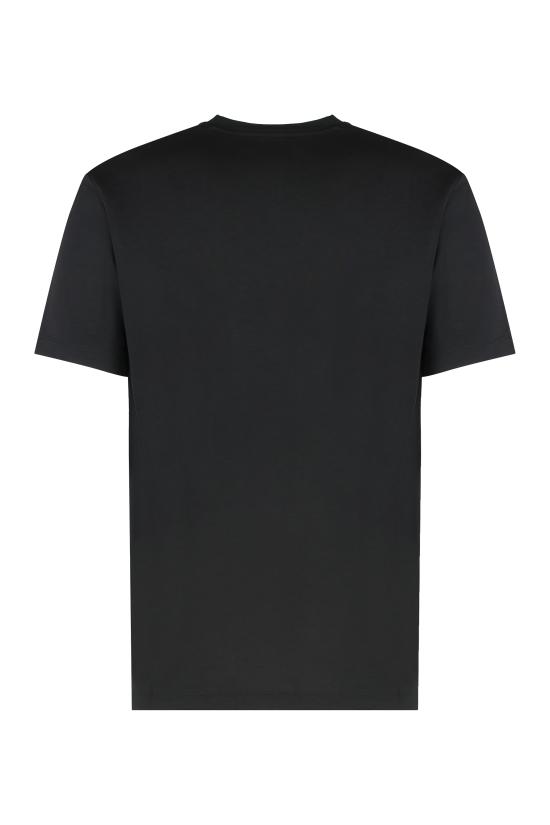 25FW 엠포리오 아르마니 반팔 티셔츠 7M000666AF13739UC001 black - EMPORIO ARMANI