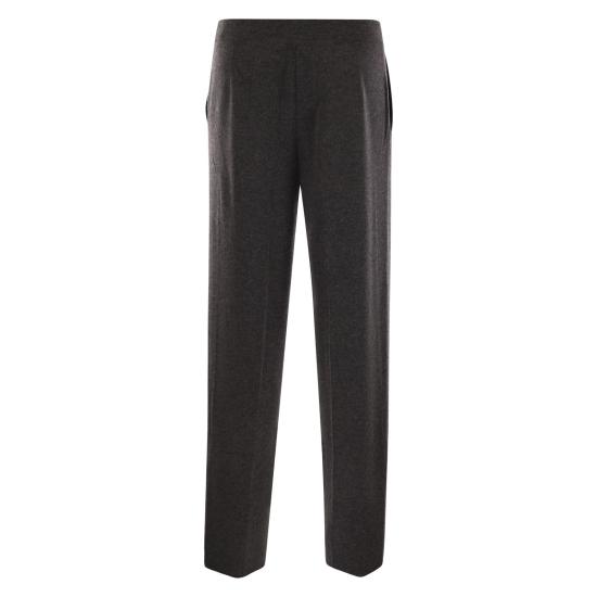 25FW 막스마라 스트레이트 팬츠 2521336019600 DARK GREY - MAX MARA