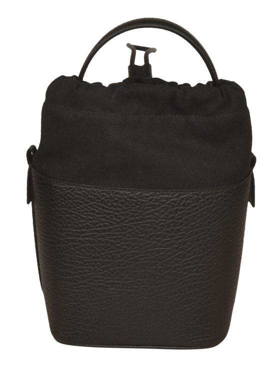 25FW 마르지엘라 미니 5AC 로고 패치 버킷백 크로스백 S61WG0035P4348 T8013 Black - MAISON MARGIELA