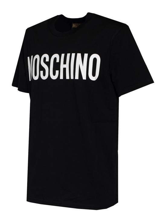  모스키노 반팔 티셔츠 070152411555 Black - MOSCHINO