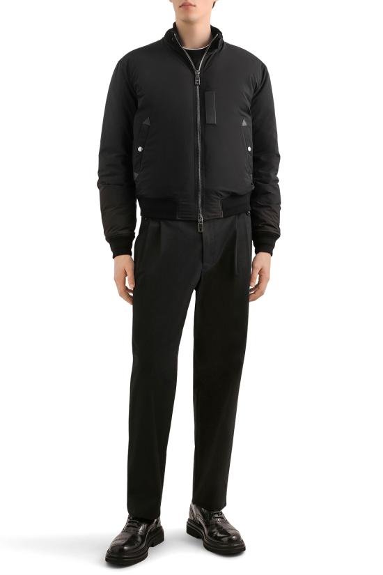 25FW 돌체앤가바나 봄버 자켓 G9BRATFUSN0 N0000 Black - DOLCE & GABBANA