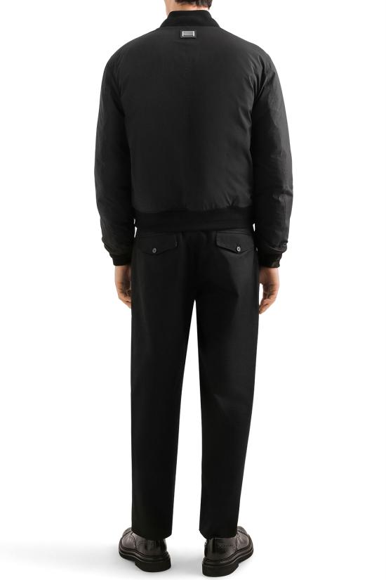 25FW 돌체앤가바나 봄버 자켓 G9BRATFUSN0 N0000 Black - DOLCE & GABBANA