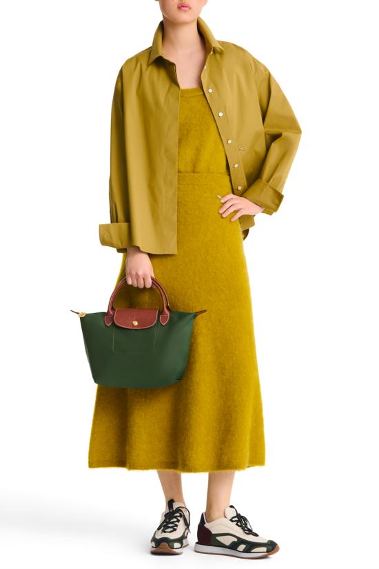 25FW 롱샴 르 플리아쥬 오리지널 S L1621089P95 BRITISH GREEN DOM - LONGCHAMP