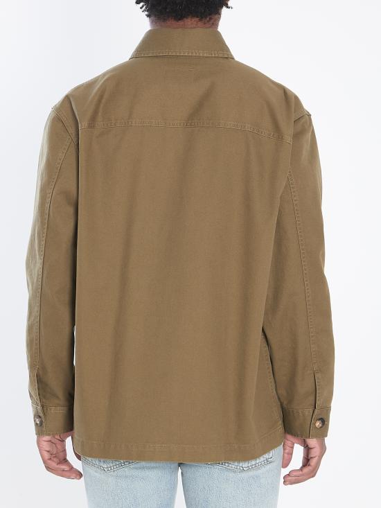 25FW 생로랑 긴팔 셔츠 838697 GREEN - SAINT LAURENT