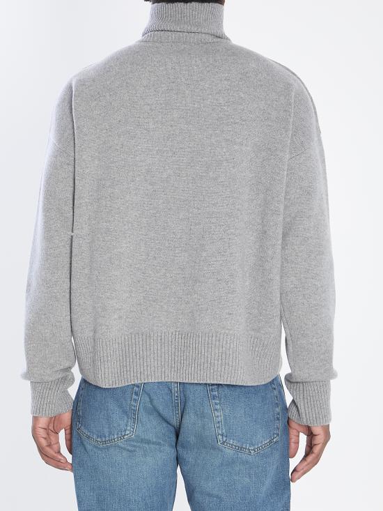 25FW 아미 스웨터 UKS821 GREY - AMI