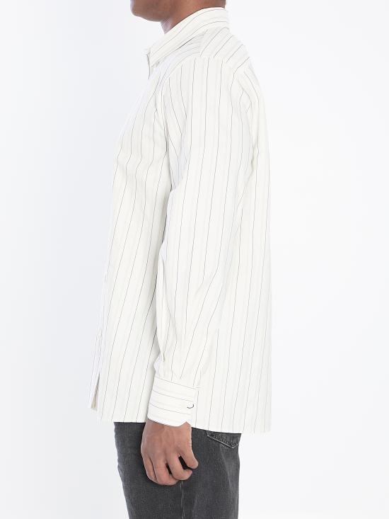 25FW 생로랑 긴팔 셔츠 848033 WHITE - SAINT LAURENT