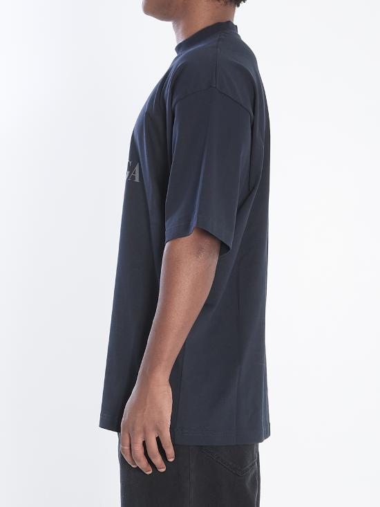 25FW 발렌시아가 반팔 티셔츠 764235 BLACK - BALENCIAGA