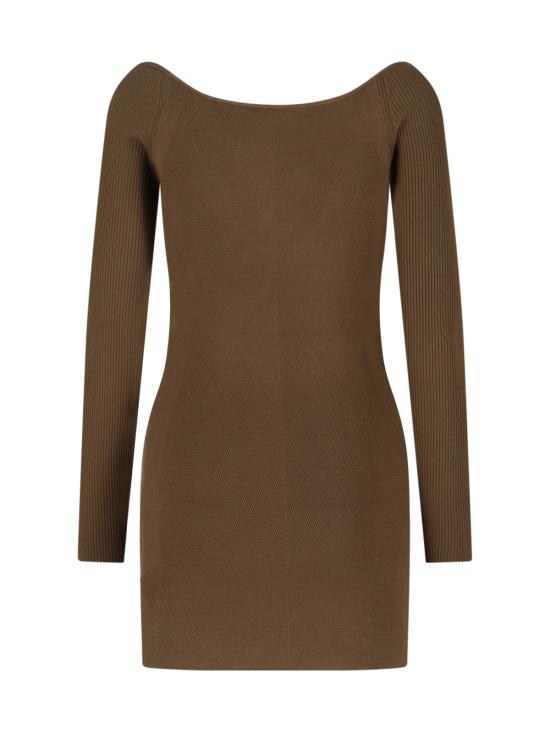 25FW 디젤 M-VERA 엠 베라 오프숄더 숏 원피스 A14188 0DLAX 5FP Green - DIESEL