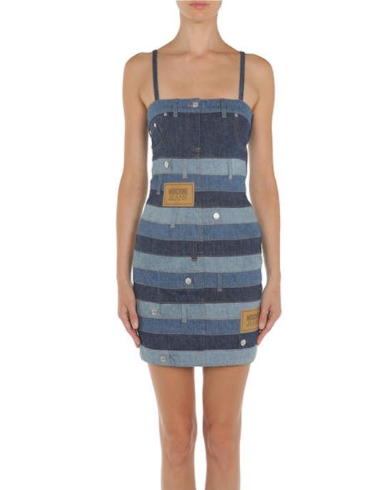  모스키노 미디 원피스 0402 3735 1888 denim JEANS - MOSCHINO