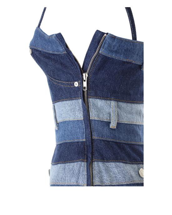  모스키노 미디 원피스 0402 3735 1888 denim JEANS - MOSCHINO