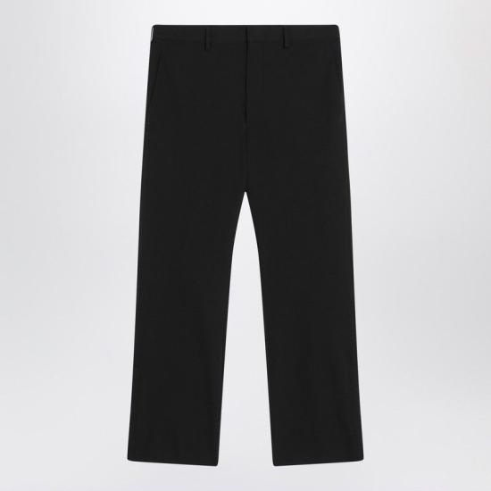 25FW 프라다 스트레이트 팬츠 SPH25211QL F0002 BLACK