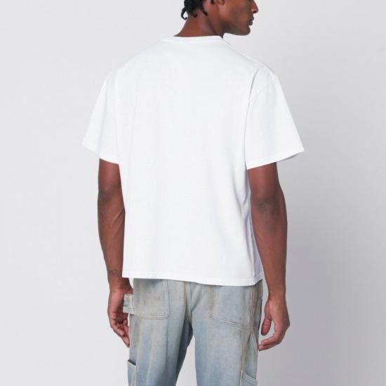 25SS 브레인데드 반팔 티셔츠 BDP25TOO0044CO WHT WHITE - BRAIN DEAD