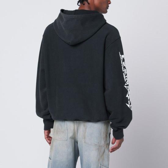 25SS 브레인데드 후드 티셔츠 BDP25TO90044CO WB BLACK - BRAIN DEAD