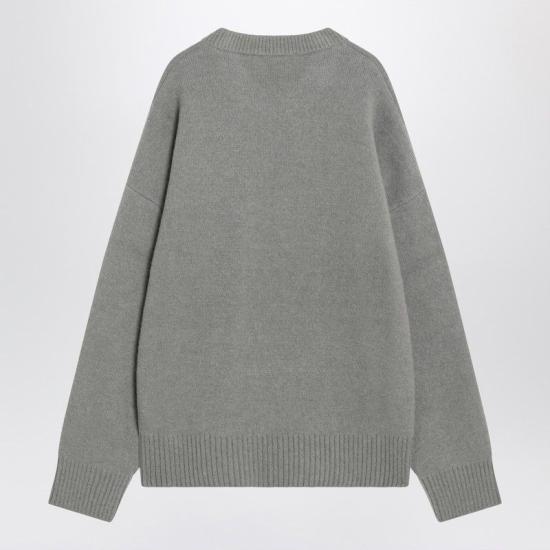 25FW 아미 ADC 크루넥 스웨터 UKS836UKN0135 058 GREY - AMI