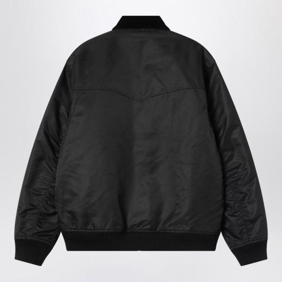 25FW 칼하트 WIP 산타페 알룸니 자켓 산타페 알룸니  I035147PL 31Y BLACK - CARHARTT WIP