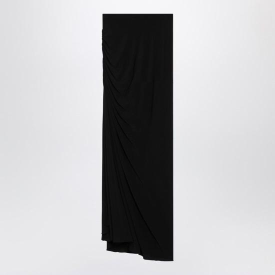 25FW 알라이아 롱 스커트 AA9J2378J050BCO 995 BLACK