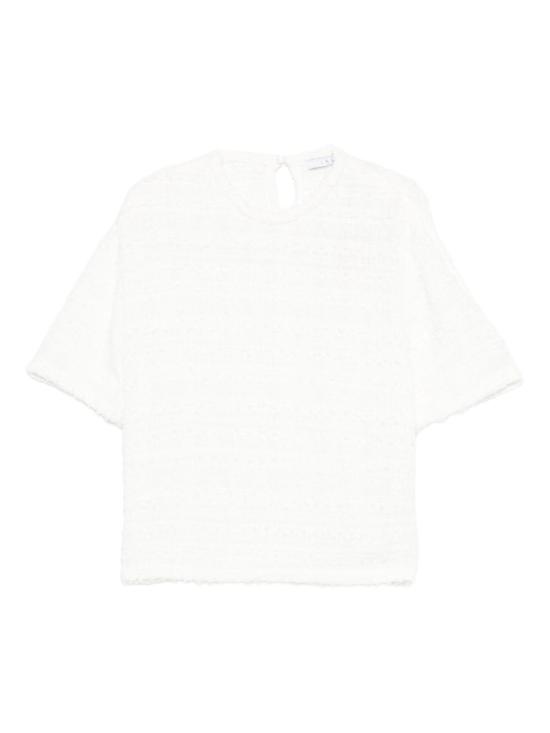 25FW 이로 반팔 티셔츠 SUNNEWP16WHI01 WHITE