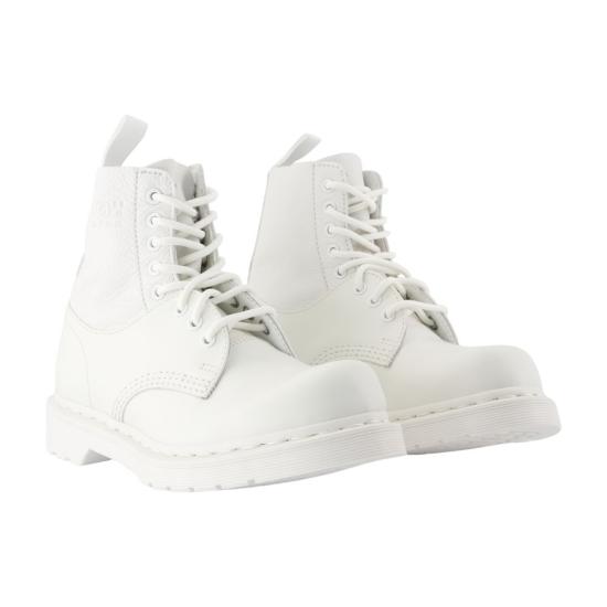 25SS 메종 마르지엘라 X 닥터마틴 부츠 S66WU0128P7006HB009 WHITE - MM6 X DR.MARTENS