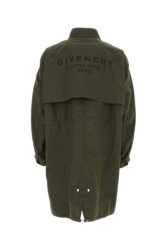 25FW 지방시 코트 BM01D1164Z 305 GREEN - GIVENCHY