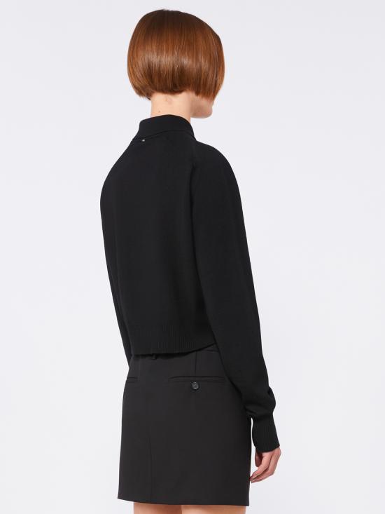 25FW 막스마라 스포츠막스 가디건 PERSEO 001 BLACK - SPORTMAX
