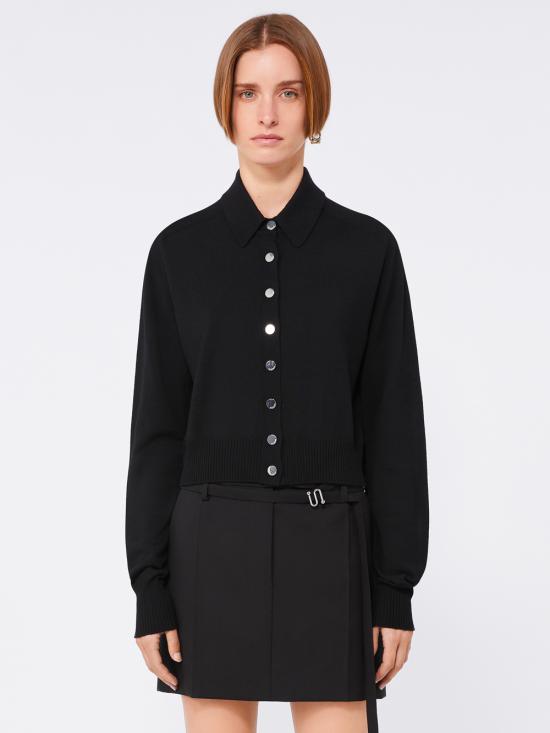 25FW 막스마라 스포츠막스 가디건 PERSEO 001 BLACK - SPORTMAX